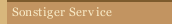 Sonstiger Service