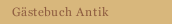 Gästebuch Antik